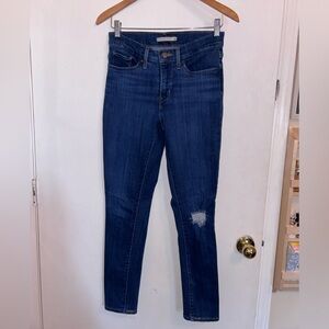 Levi’s skinny shaping jeans